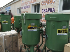 Большое поступление пескоструйных аппаратов на склад