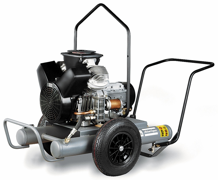 Поршневой компрессор Atlas Copco LT5-20 Trolley
